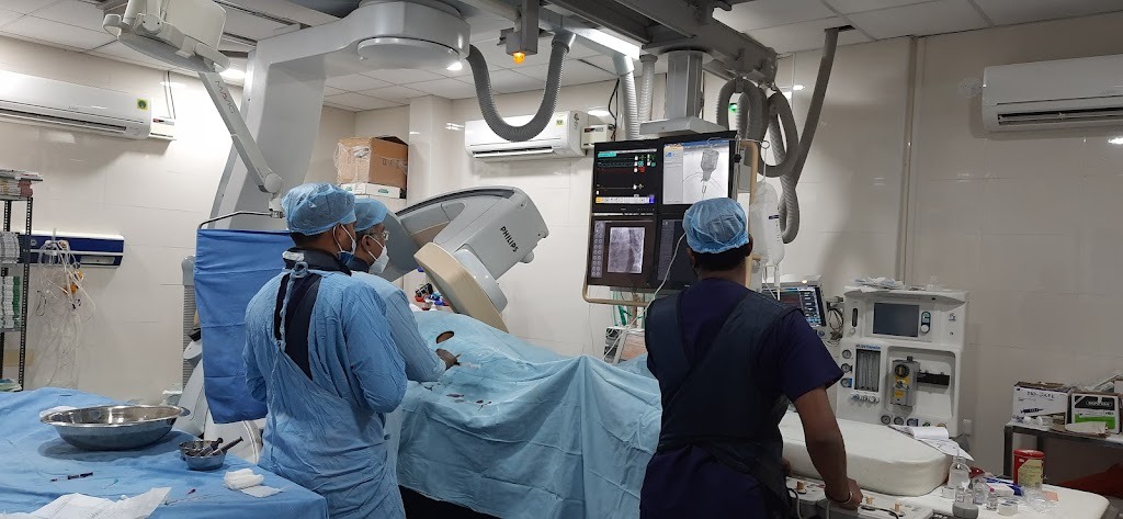 Angioplasty & Angiogram Cath Lab at Kamalakar Heart Centre Guntur